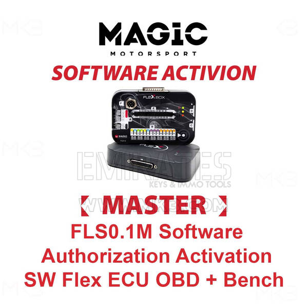 MAGIC FLS0.1M Software Authorization Activation SW Flex ECU (cars, vans, bikes) OBD + Bench Master