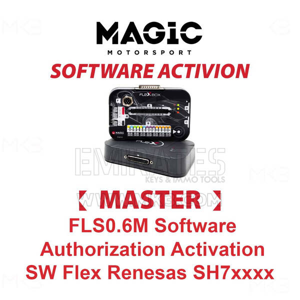 MAGIC FLS0.6M Software Authorization Activation SW Flex Renesas SH7xxxx Master