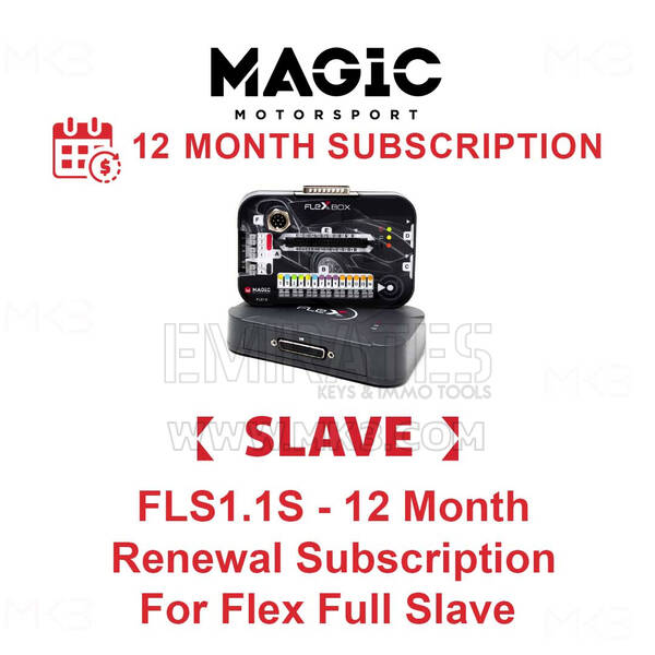 MAGIC FLS1.1S - اشتراك تجديد لمدة 12 شهرًا لـ Flex Full Slave