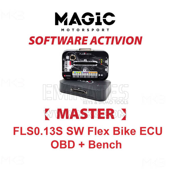 MAGIC FLS0.13M SW Flex Bike ECU OBD + تفعيل سوفت وير نسخة ماستر  الخاصة بالدراجات الكهربائية