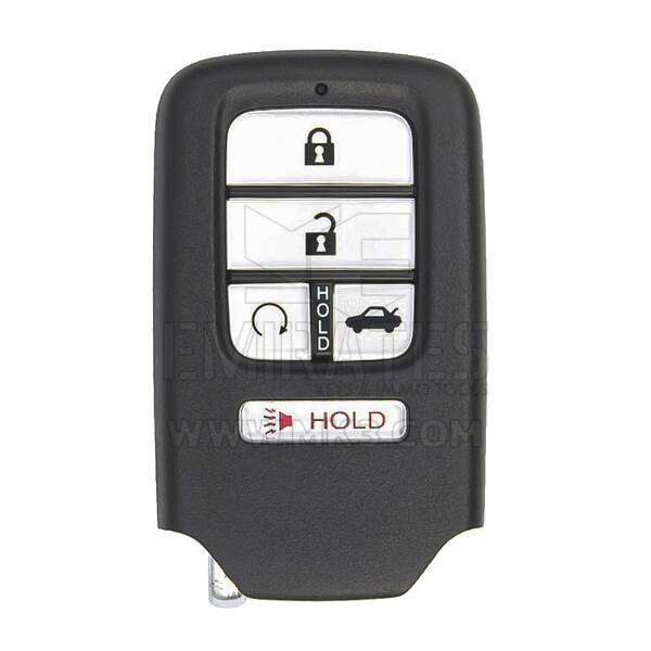 Honda Accord 2018-2020 Original Smart Remote Key 4+1 Buttons 433MHz 72147-TVA-A01 / 72147-TVA-A02