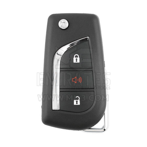 Корпус дистанционного ключа Toyota 2019, 2+1 кнопка, лезвие Toy48