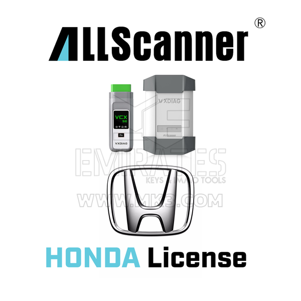 Вся лицензия Honda блока развертки для диагностического инструмента VCX-DoIP/VCX SE