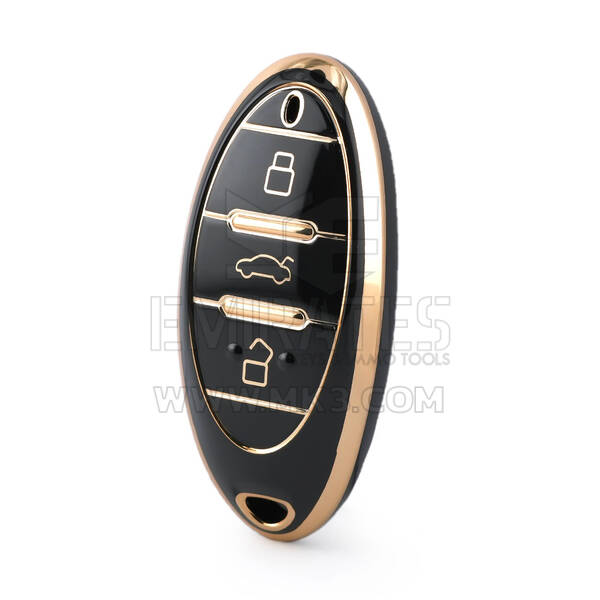 Nano High Quality Cover For Bestunt Remote Key 3 Buttons Black Color BT-A11J