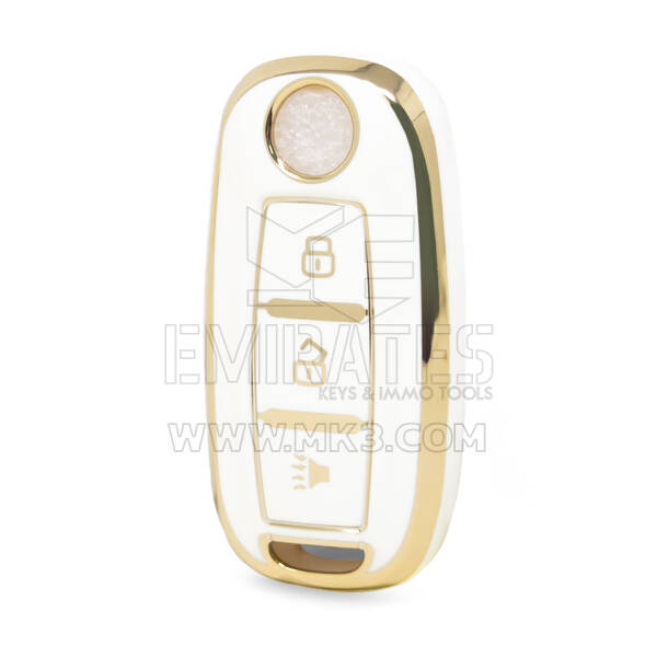 Nano – couvercle de haute qualité pour clé télécommande Venucia, 3 boutons, couleur blanche, VNC-A11J