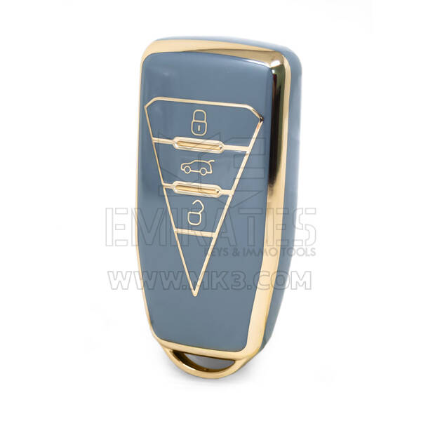 Nano – couvercle de haute qualité pour clé télécommande Venucia, 3 boutons, couleur grise, VNC-B11J