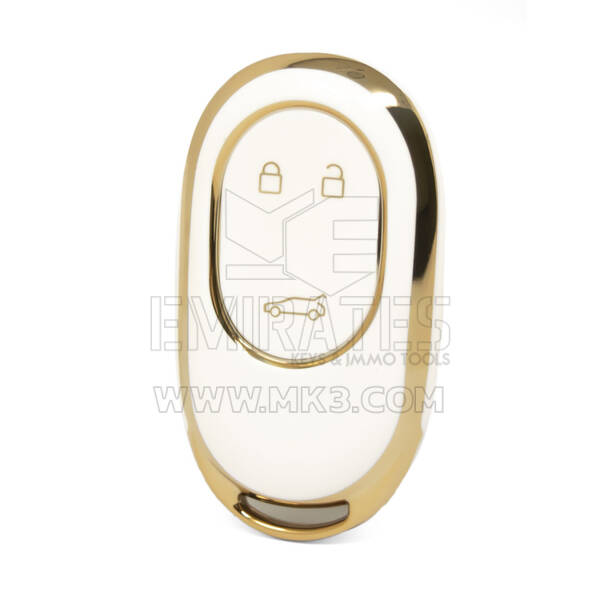 Nano – couvercle de haute qualité pour clé télécommande NIO, 3 boutons, couleur blanche, NIO-B11J