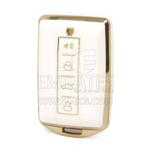 Nano – couvercle de haute qualité pour clé télécommande Great Wall, 4 boutons, couleur blanche, GW-C11J