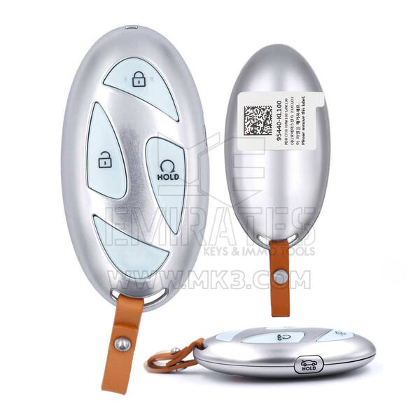 Llave remota inteligente original Hyundai Ioniq 2023 de 4 botones y 433 MHz 95440-KL100