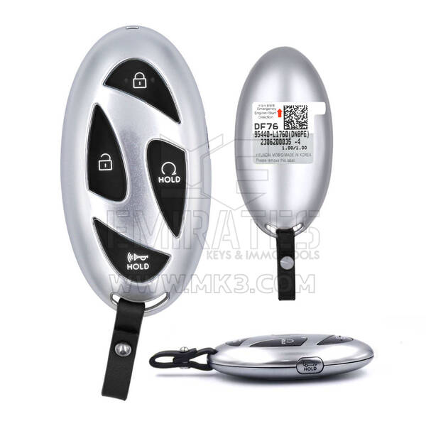 Llave remota inteligente original Hyundai Sonata de 4+1 botones, 433 MHz, 95440-L1760
