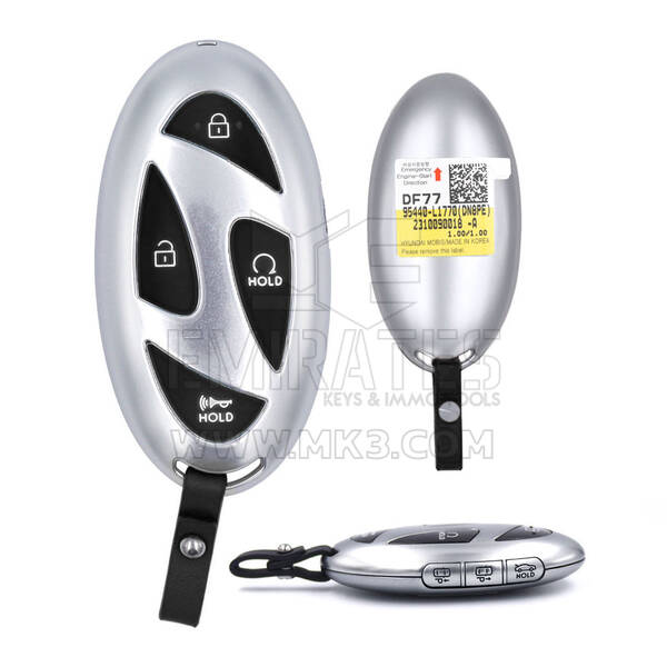 Llave remota inteligente original Hyundai Sonata 2023 de 6+1 botones, 433 MHz, 95440-L1770