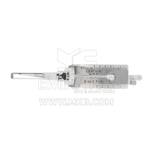 Original Lishi Chery 101 Laser Keyway With Side Groove Similar to Hu101