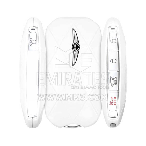 مفتاح ريموت ذكي أصلي لسيارة جينيسيس GV80 موديل 2024، 4 أزرار + 1، تردد 433 ميجاهرتز، 95440-T6BB0