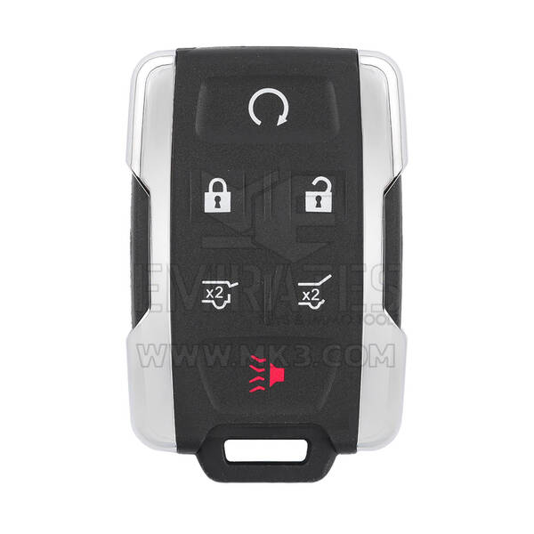 Chave remota GMC Chevrolet 2015-2020 5 + 1 botões 315 MHz 13577766 / 13577767