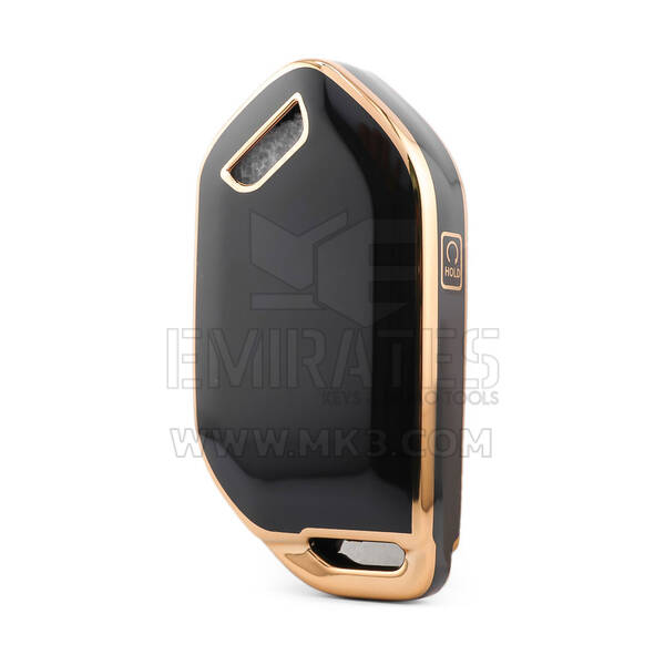 Nano High Quality Cover For Kia Remote Key 5 Button Black Color KIA-S11J5