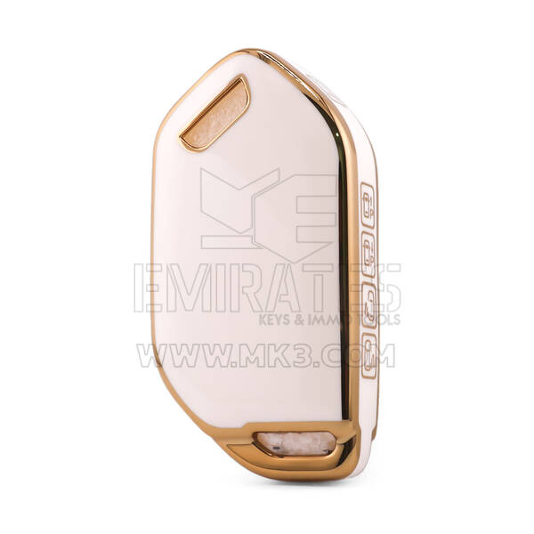 Nano High Quality Cover For Kia Remote Key 9 Button White Color KIA-S11J9