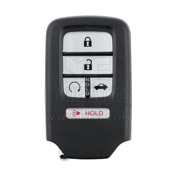 Honda Accord 2021-2022 Chave Remota Inteligente Original 4+1 Botões 433MHz 72147-TVA-A32