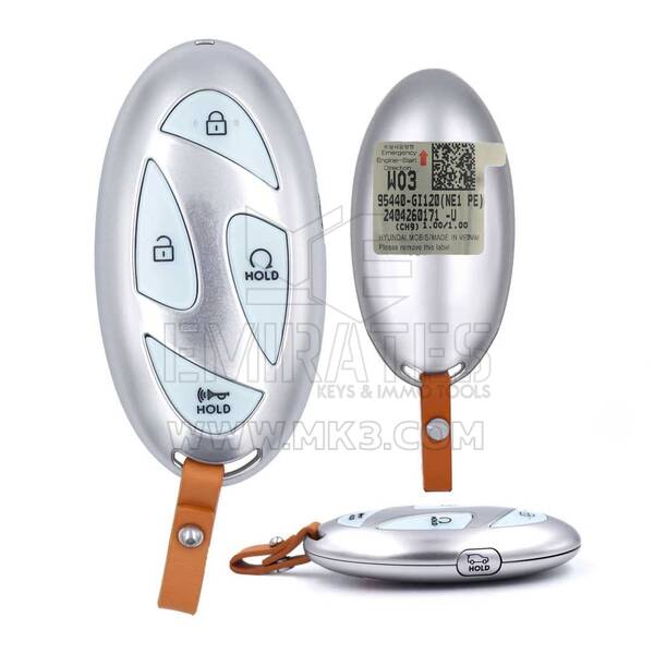 Hyundai IONIQ 5 2024 - Llave remota inteligente original de 4+1 botones, 433 MHz, 95440-GI120