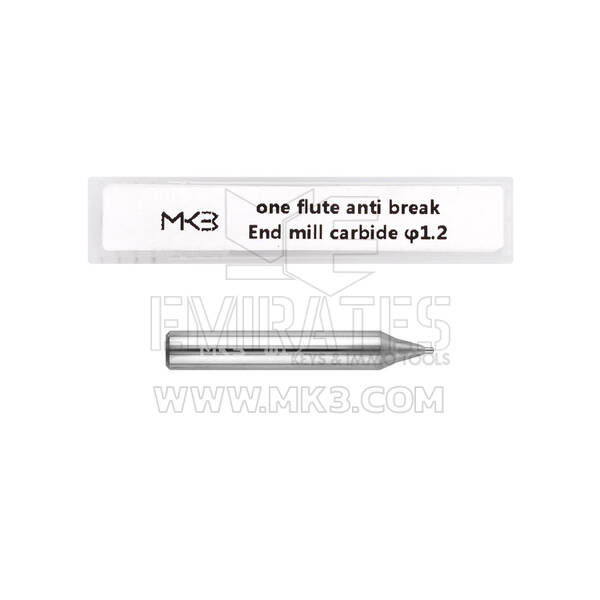 End Mill Cutter Carbide Type BW6012B -  φ1.2xD6x40Lx1F