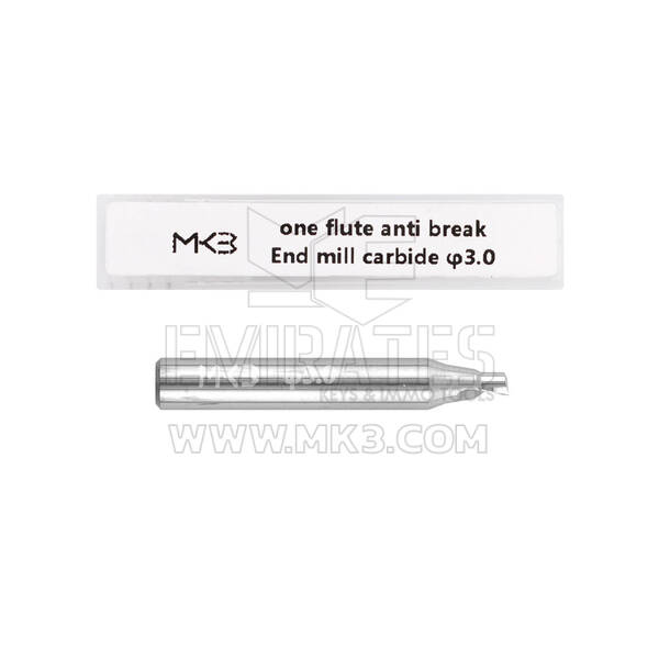 End Mill Cutter Carbide Type BW6030B -  φ3.0xD6x40Lx1F