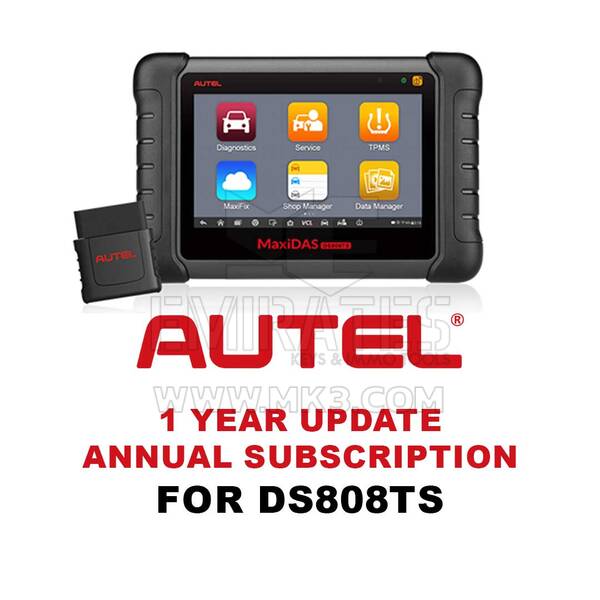 Обновление подписки Autel MaxiDAS DS808TS на 1 год
