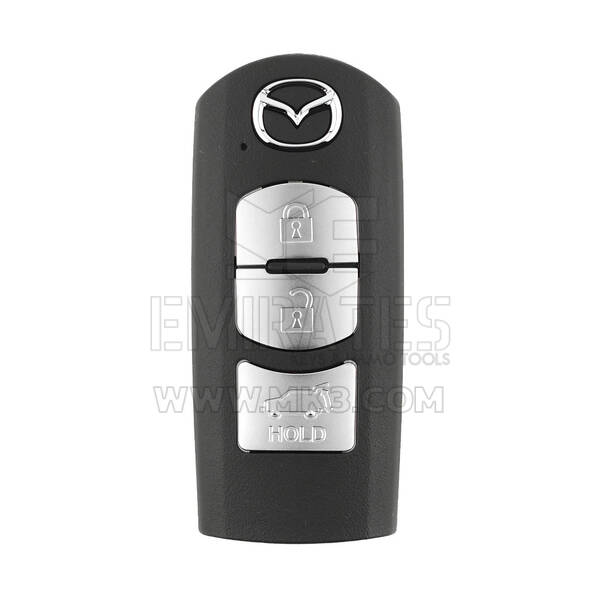 مفتاح ريموت ذكي أصلي لسيارة Mazda CX-8 موديل 2018 مزود بثلاثة أزرار وتردد 315 ميجاهرتز TKY9-67-5DY