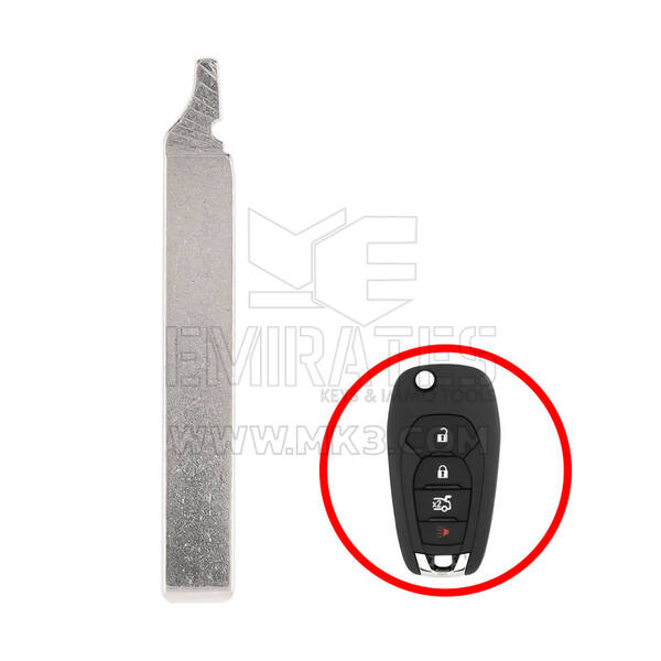 Chevrolet 2021 Flip Remote Key Blade
