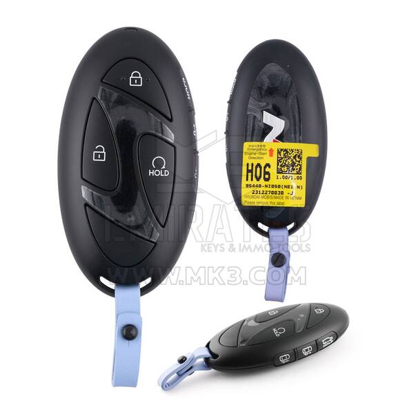Hyundai IONIQ 2024 Оригинальный смарт-ключ с дистанционным управлением 6 кнопок 433 МГц 95440-NI050