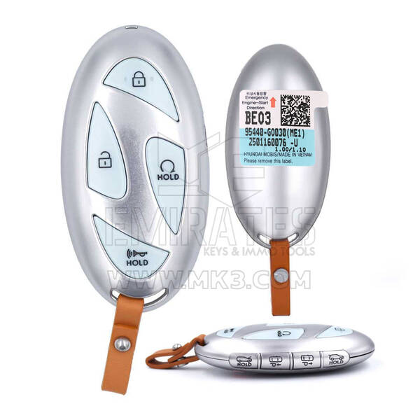 Llave remota inteligente original Hyundai 2025 de 7+1 botones, 433 MHz, 95440-GO030