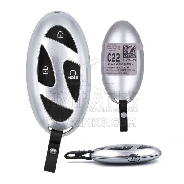 Hyundai Kona 2025 Chave Remota Inteligente Genuína 4 Botões 433MHz 95440-BE530