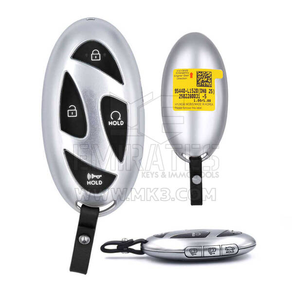 Hyundai Sonata Chave Remota Inteligente Genuína 6+1 Botões 433MHz 95440-L1520