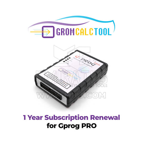 GromCalcTool 1 Year Subscription Renewal  for Gprog
