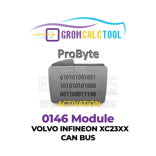 GromCalcTool 0146 Module Volvo Infineon XC23XX CAN BUS