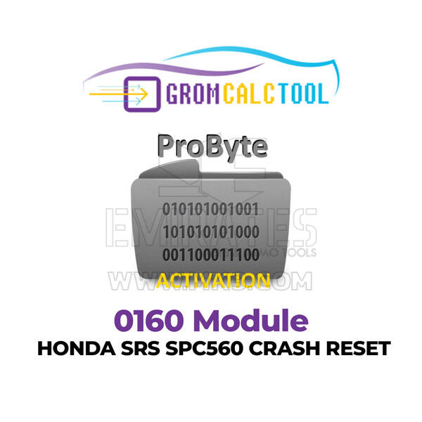 Módulo GromCalcTool 0160 HONDA SRS SPC560 CRASH RESET