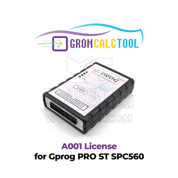 Licença GromCalcTool A001 para Gprog PRO ST SPC560