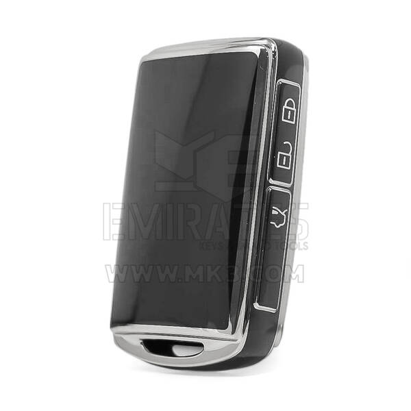 Nano High Quality Cover For Mazda Remote Key 3 Button Black Color Silver Frame MZD-B11Y3