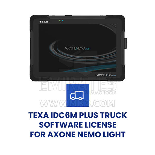Licença de software para caminhão TEXA IDC6m PLUS para AXONE NEMO LIGHT (P2502000000000)