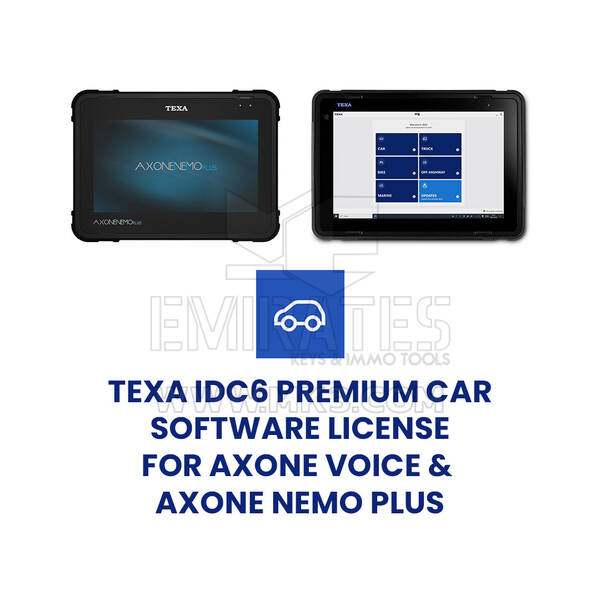 Texa IDC6 Premium Car Software License For AXONE VOICE & AXONE NEMO PLUS (P2401000000000)