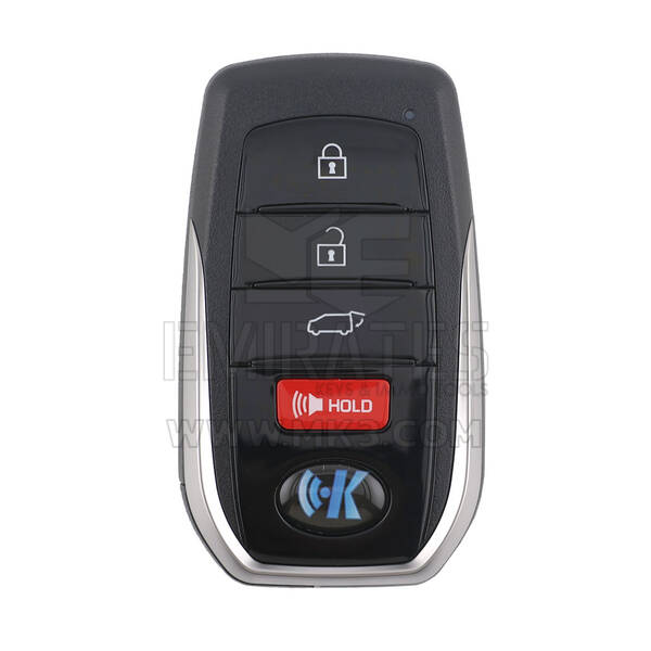 Keydiy KD Universal Smart Remote Key 3+1 Buttons Toyota Type TB01-4 (Glossy)