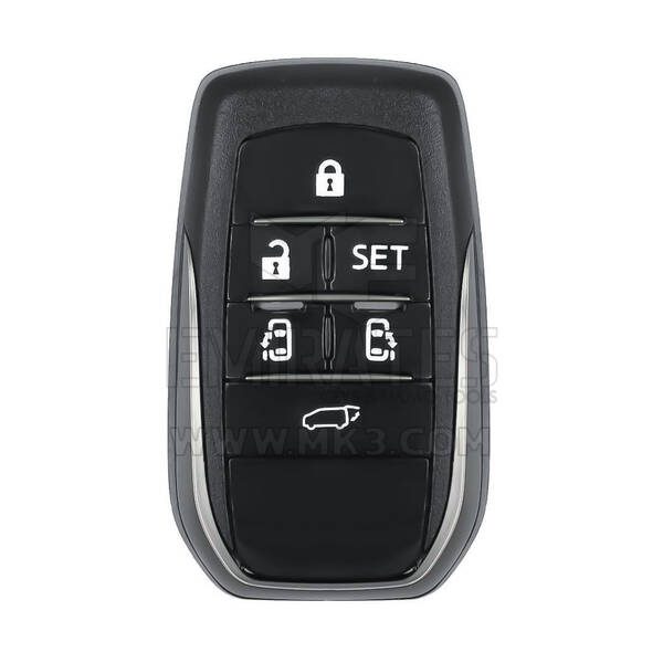 Keydiy KD Universal Smart Remote Key 6 Buttons Toyota Type TB01-6 (Glossy)