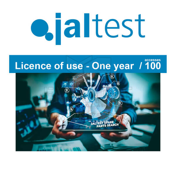 Jaltest - 70605039 Buscador de Repuestos Licencia de uso - Un año / 100 accesos