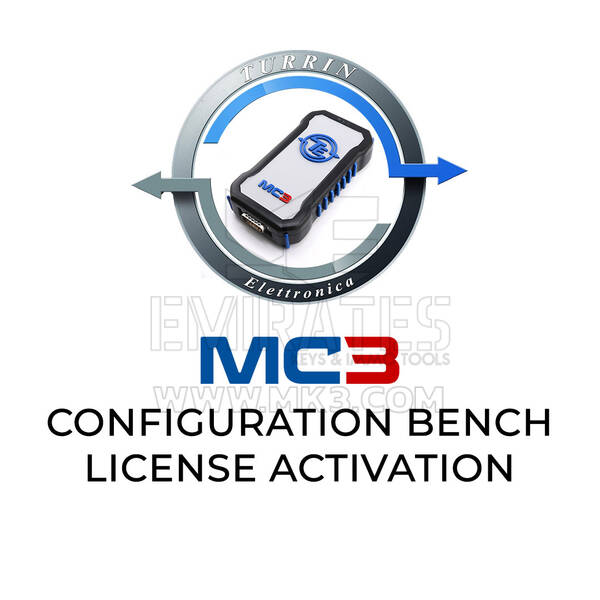 Turrin Elettronica MC3 Configuration BENCH license Activation