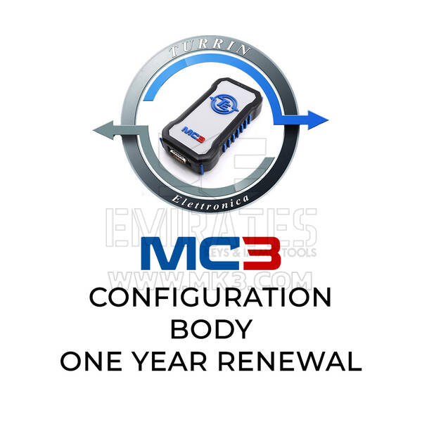 Turrin Elettronica MC3 Configuration BODY One Year Renewal