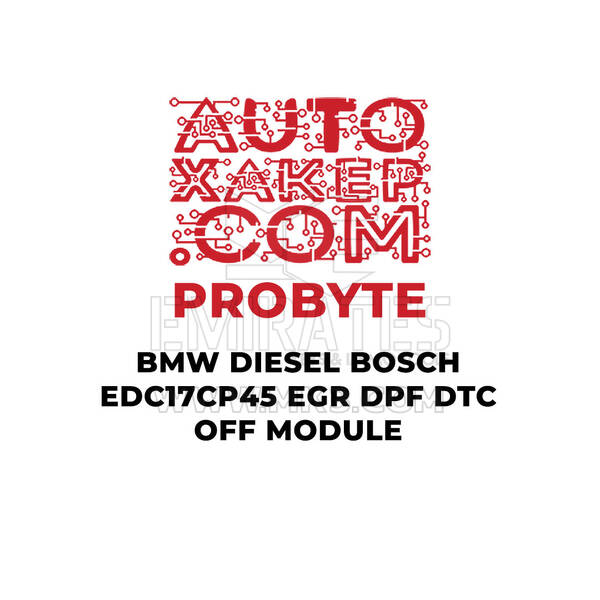 ProByte BMW Diesel Bosch EDC17CP45 EGR DPF DTC Módulo de apagado