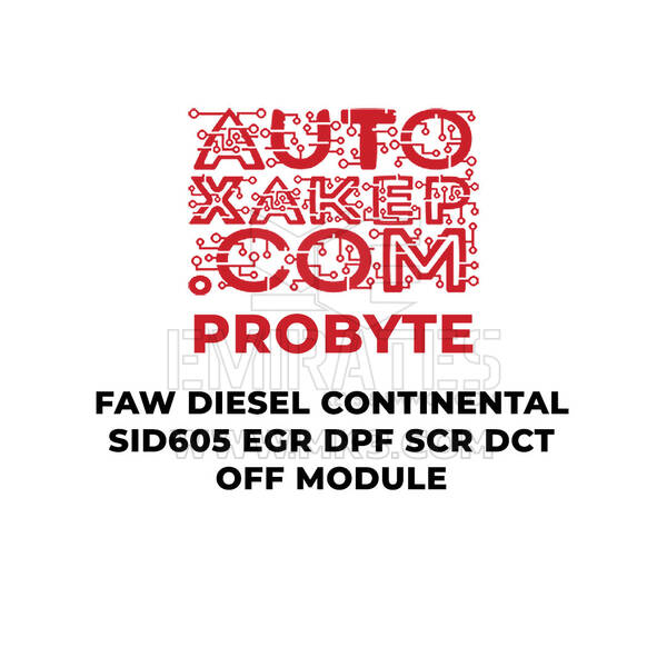 Module de désactivation du DPF, SCR et DCT EGR ProByte Faw Diesel Continental SID605