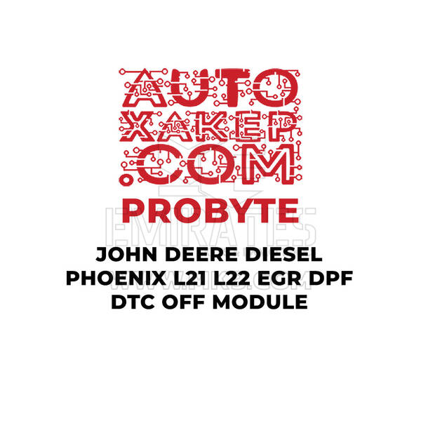 Module de désactivation du code d'anomalie du filtre à particules diesel EGR DPF John Deere Diesel Phoenix L21 L22 ProByte