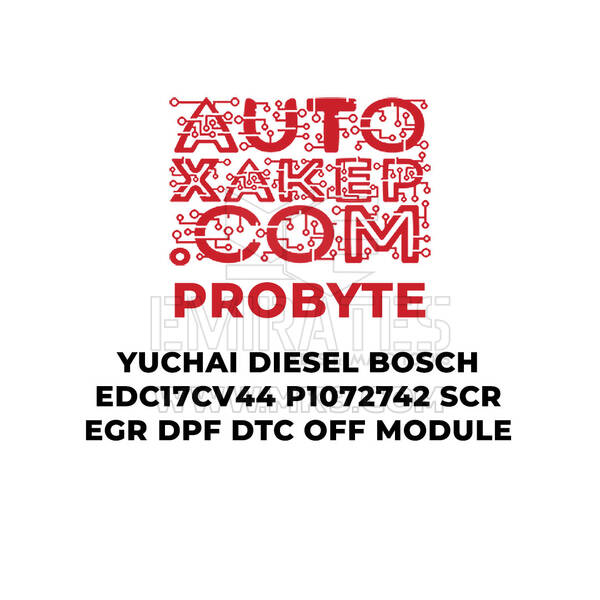 Module de désactivation du DPF SCR EGR DTC ProByte Yuchai Diesel Bosch EDC17CV44 P1072742