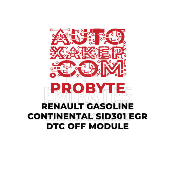 Módulo de desactivación del DTC de EGR ProByte Renault Gasoline Continental SID301