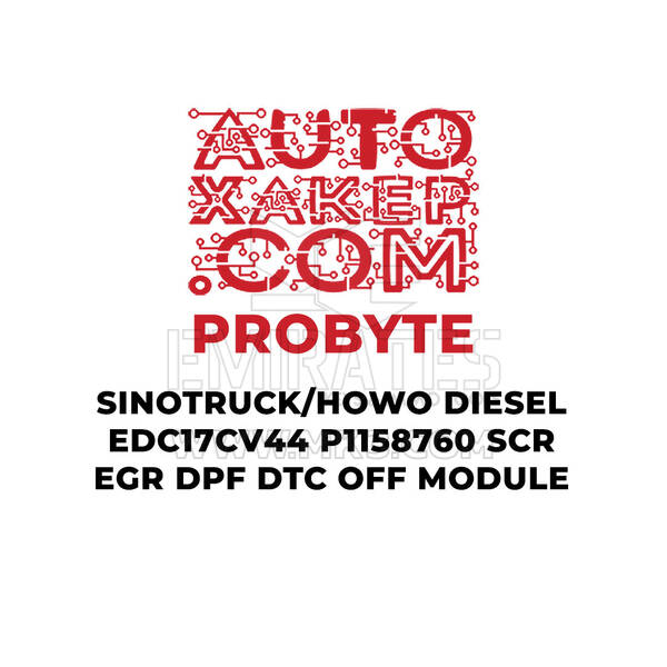 Module de désactivation du code défaut (DTC) du filtre à particules diesel ProByte SINOTRUCK / HOWO EDC17CV44 P1158760