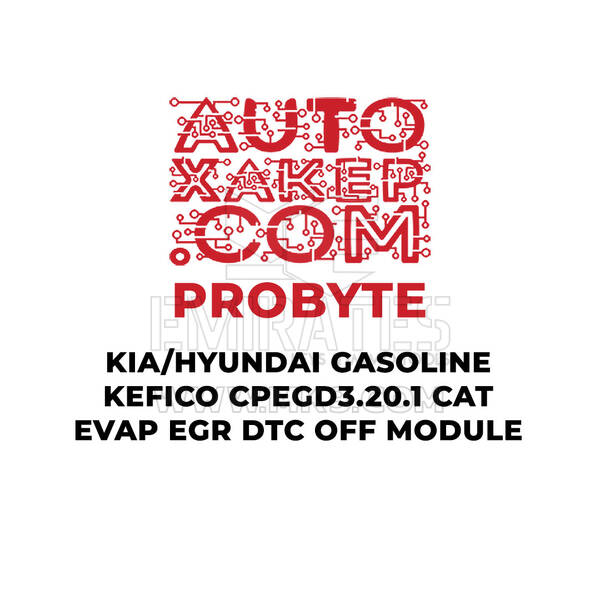 Módulo de desactivación de DTC de EGR y EVAP para KIA/Hyundai Gasolina Kefico CPEGD3.20.1 CAT ProByte